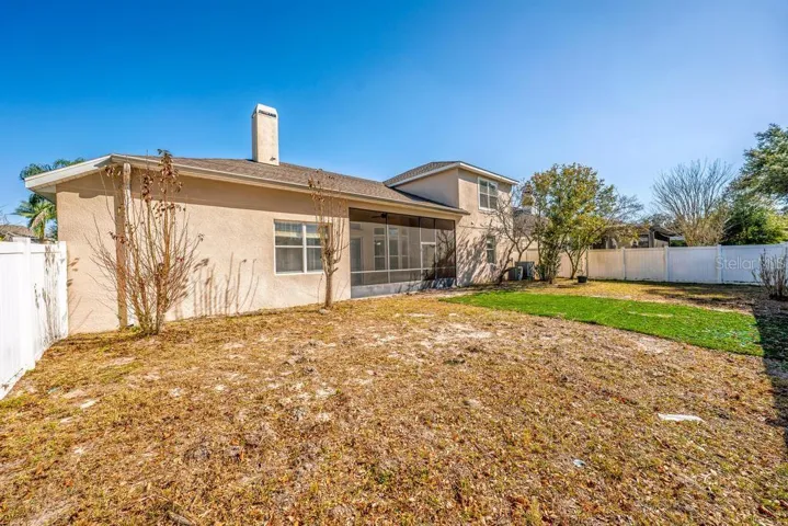 Privacy Fenced Backyard