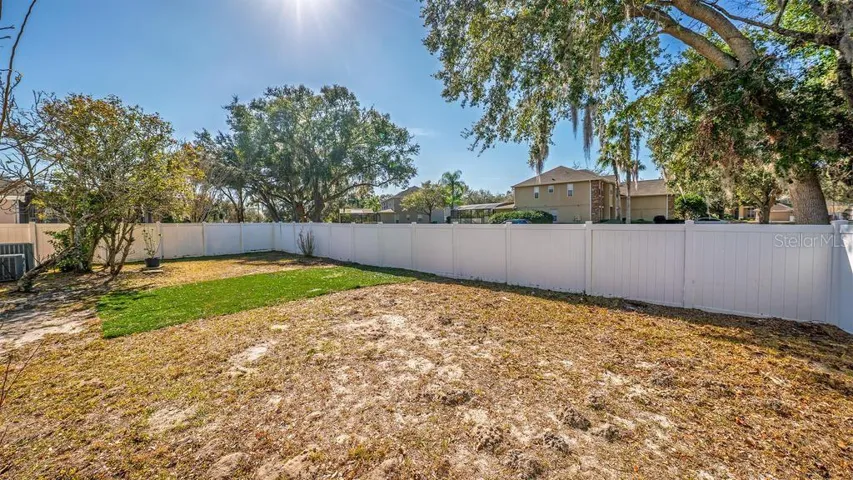 Privacy Fenced Backyard