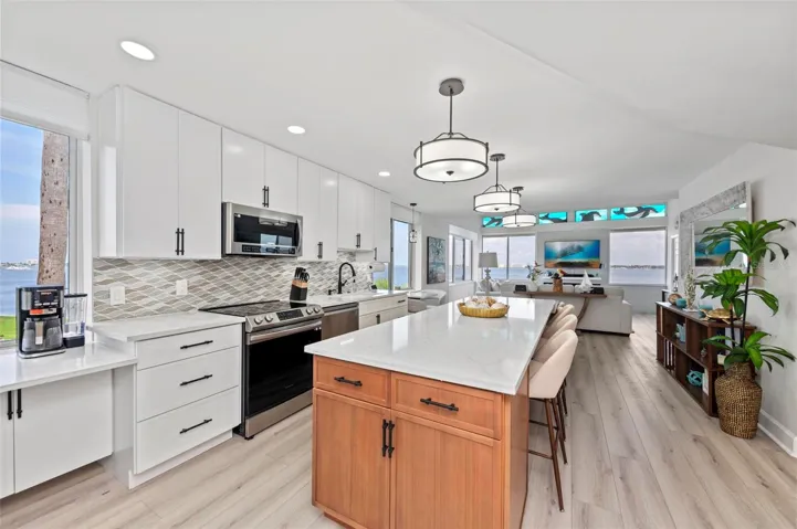 Water views all around