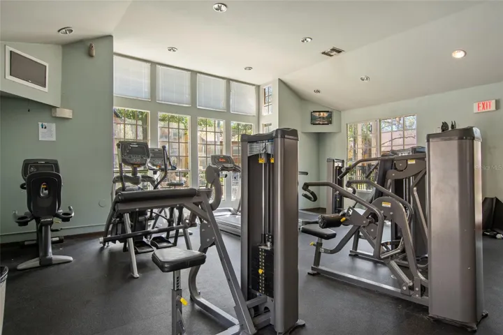 Community fitness center.