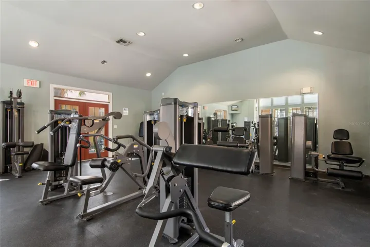 Community fitness center.