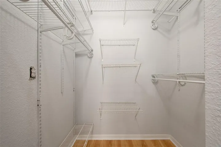 Walk in closet.