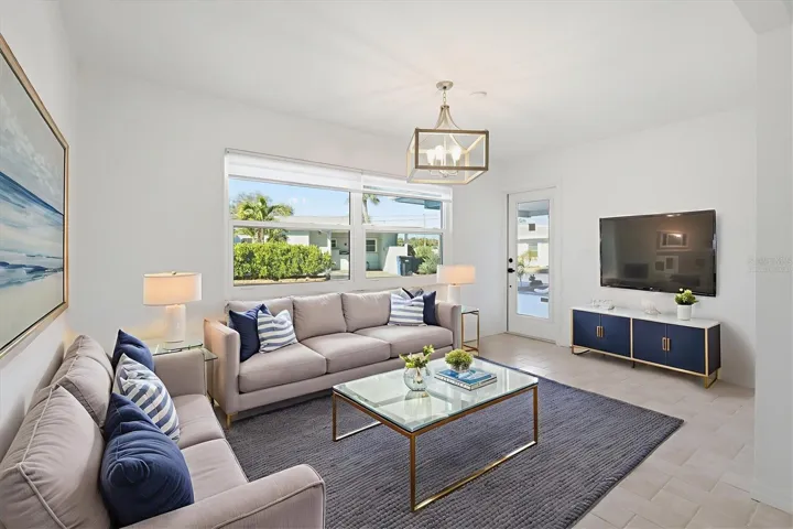 Virtually Staged - Family room