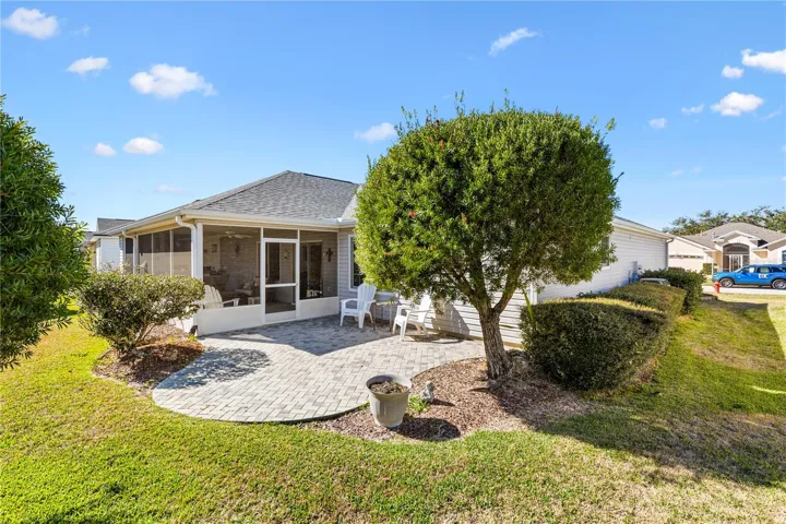 View of the back area