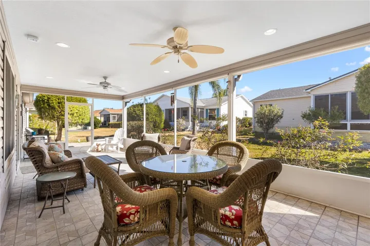 Open air Lania with tile flooring