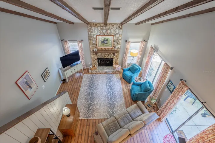 Living Room view from upstairs