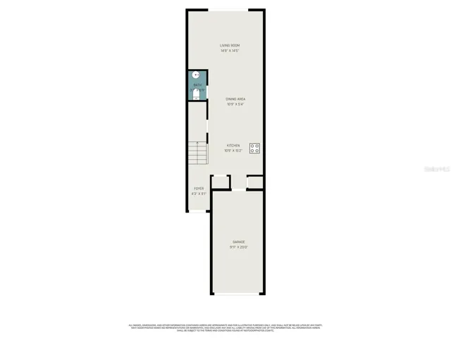 Main floor floorplan