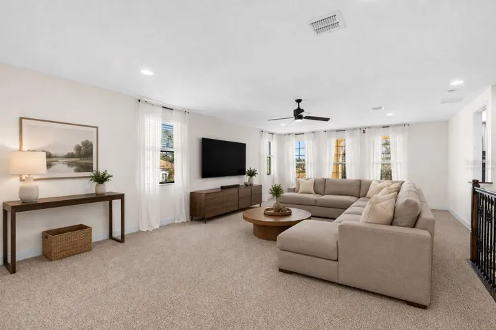 Virtually Staged Loft