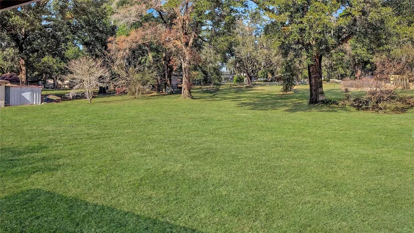 This is the View of your Sprawling BACKYARD as seen from your Master Bedroom! Nice!