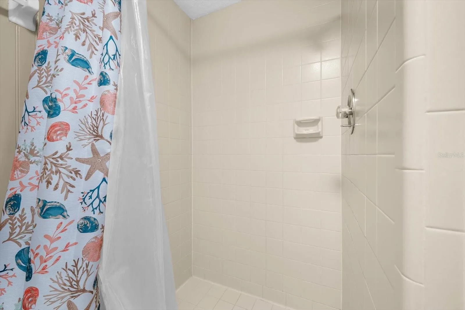 Tiled Walk-In Shower