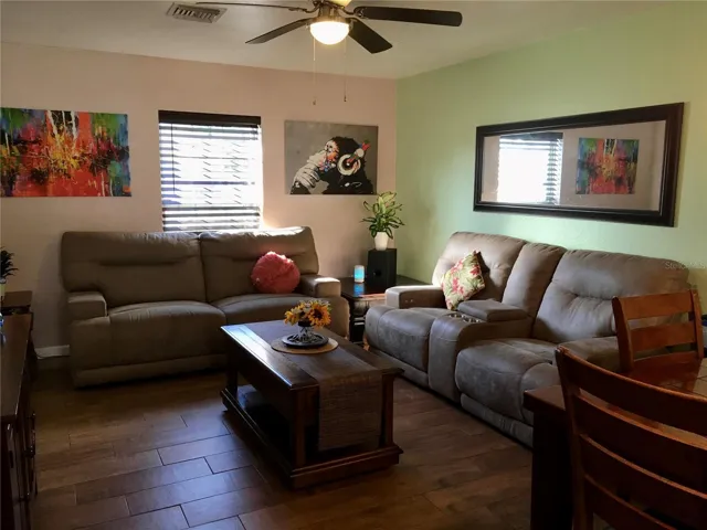 Beautiful natural light in living room