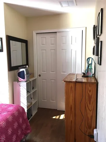 Closet area in bedroom #2