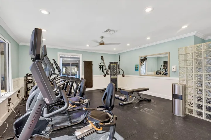 fitness center