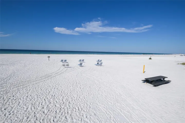 provided beach chairs