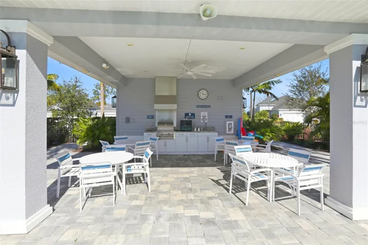 Villas outdoor kitchen