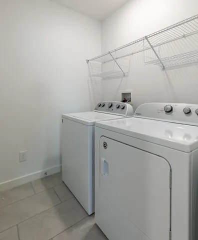 Upstairs Laundry Room.