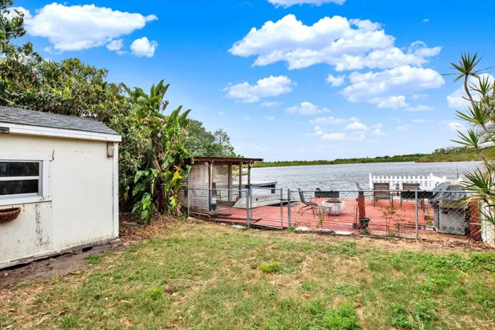 Shed! Sun deck! Private dock!