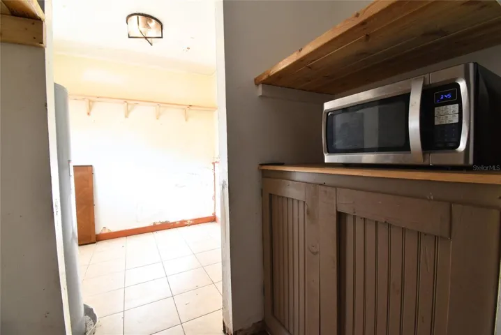 Laundry room and pantry area