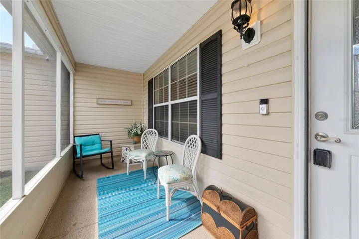 SCREEN ENCLOSED FRONT PORCH
