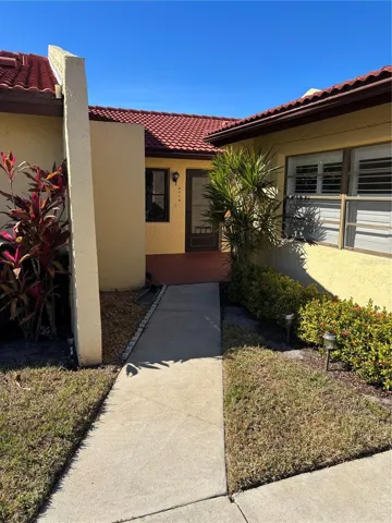 Walkway to your home.