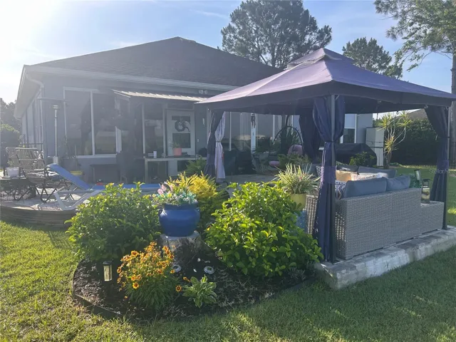 View of the back of the house