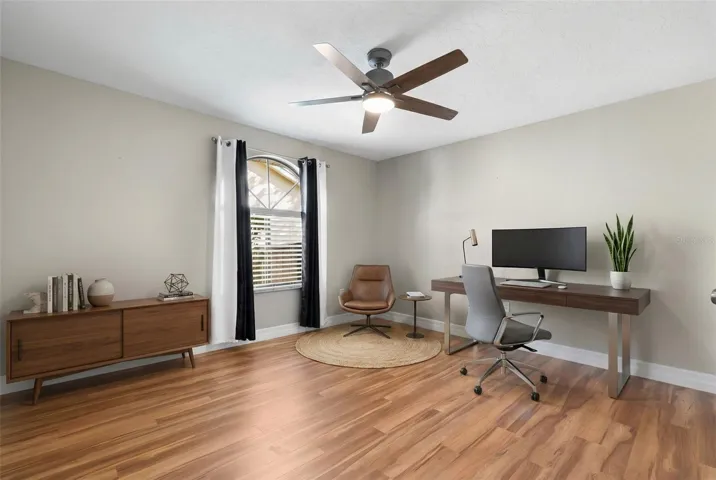 virtual staged 2nd guest room