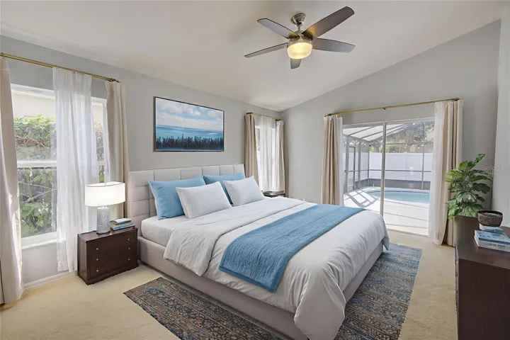 Primary Bedroom Virtually Staged