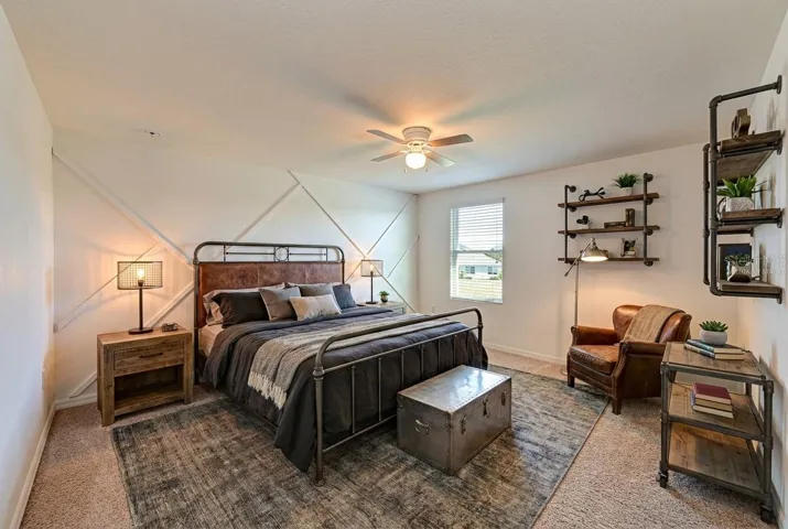 Virtually Staged 2nd BR 2nd Floor