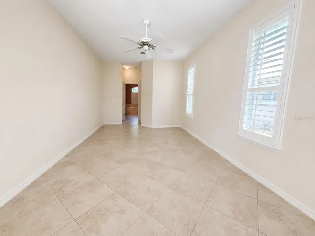 Master bedroom with ceramic tile