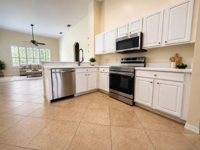 Brand new stainless steel appliances