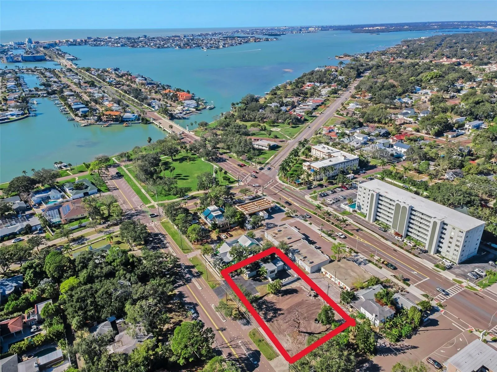 Location of all 3 lots for entire project