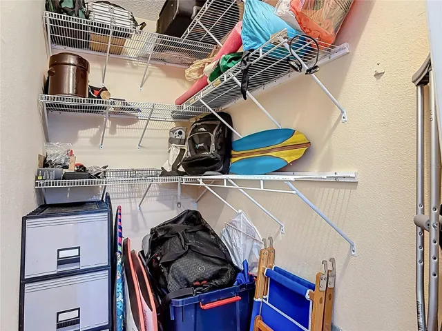 STORAGE CLOSET COULD EASILY CONVERT TO IN UNIT LAUNDRY