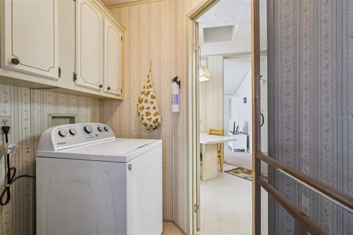 Indoor Laundry Room