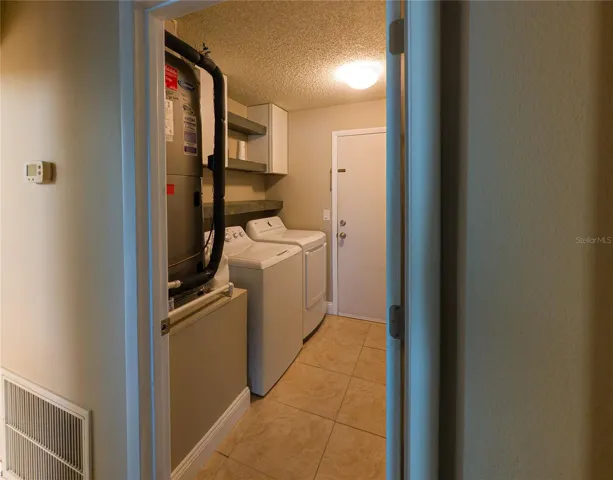 Laundry Room enters to garage