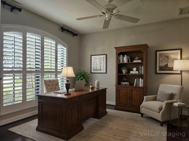 Office/Study (Virtually Staged)