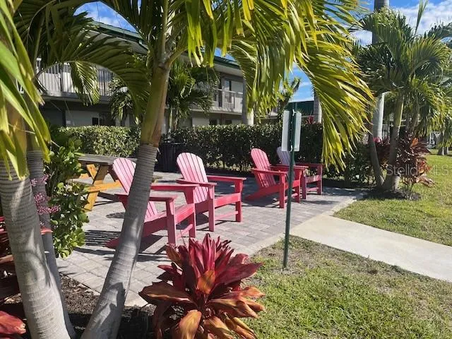 Outdoor sitting area