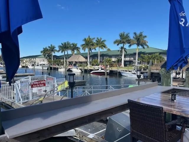 Looking over the docks at unit 233!