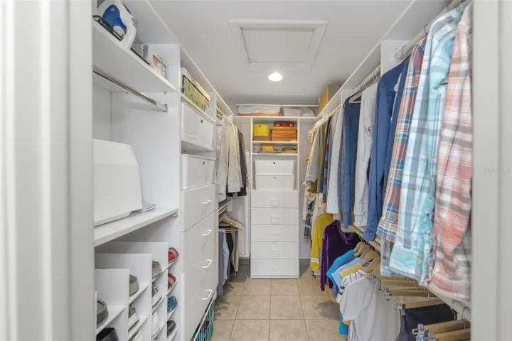 Walk-in closet #1