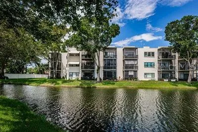 Located on the top floor, this lakeside oasis is serene and private.