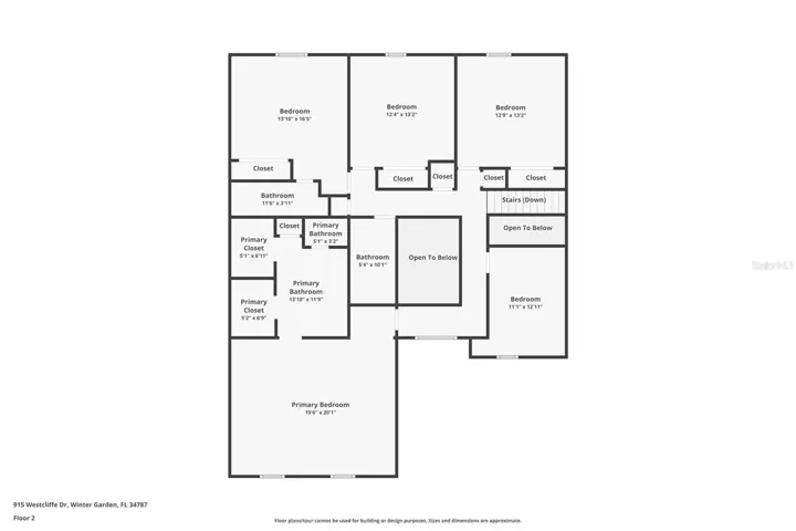 Floor Plan - 2nd Floor
