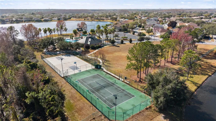Aerial Tennis/Basketball