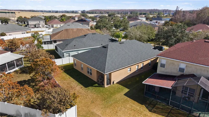 Aerial Backyard