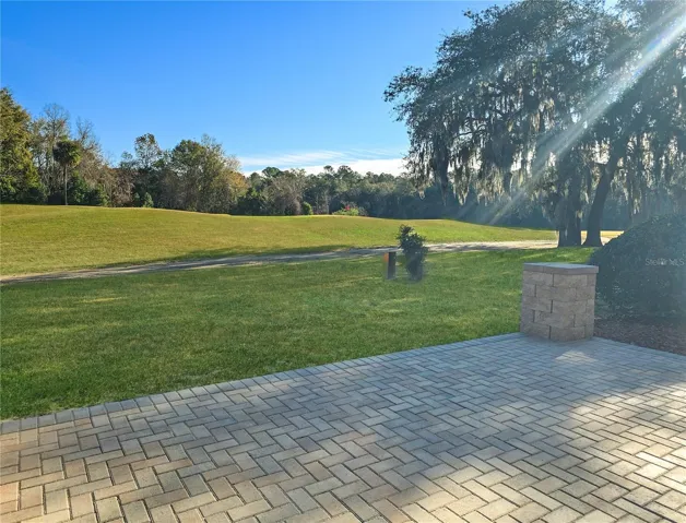 Paver Patio w/Golf Course Views