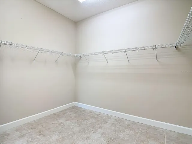 HUGE primary closet