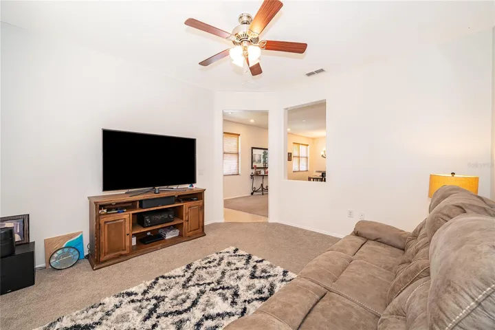 Separate Home Office or 2nd TV Room