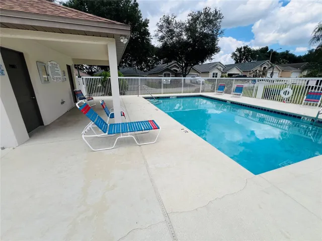 Community pool just up the road