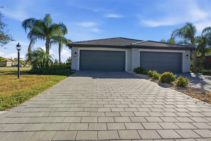 Paver driveway