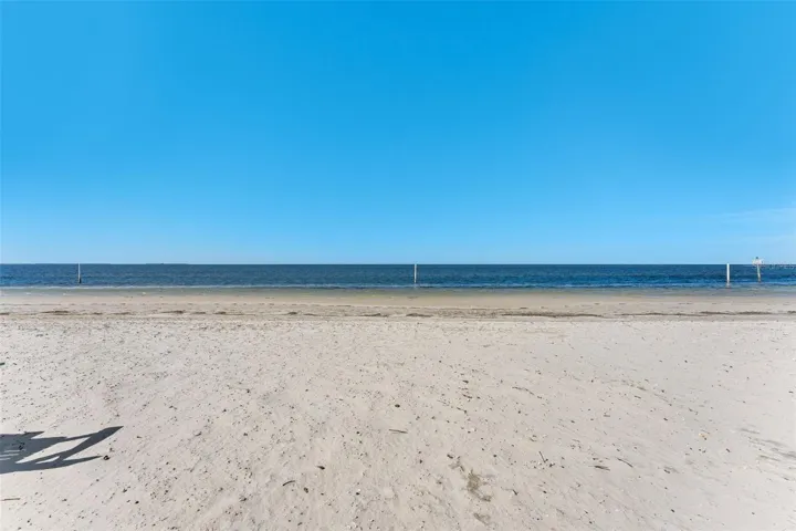 Private beach included in HOA