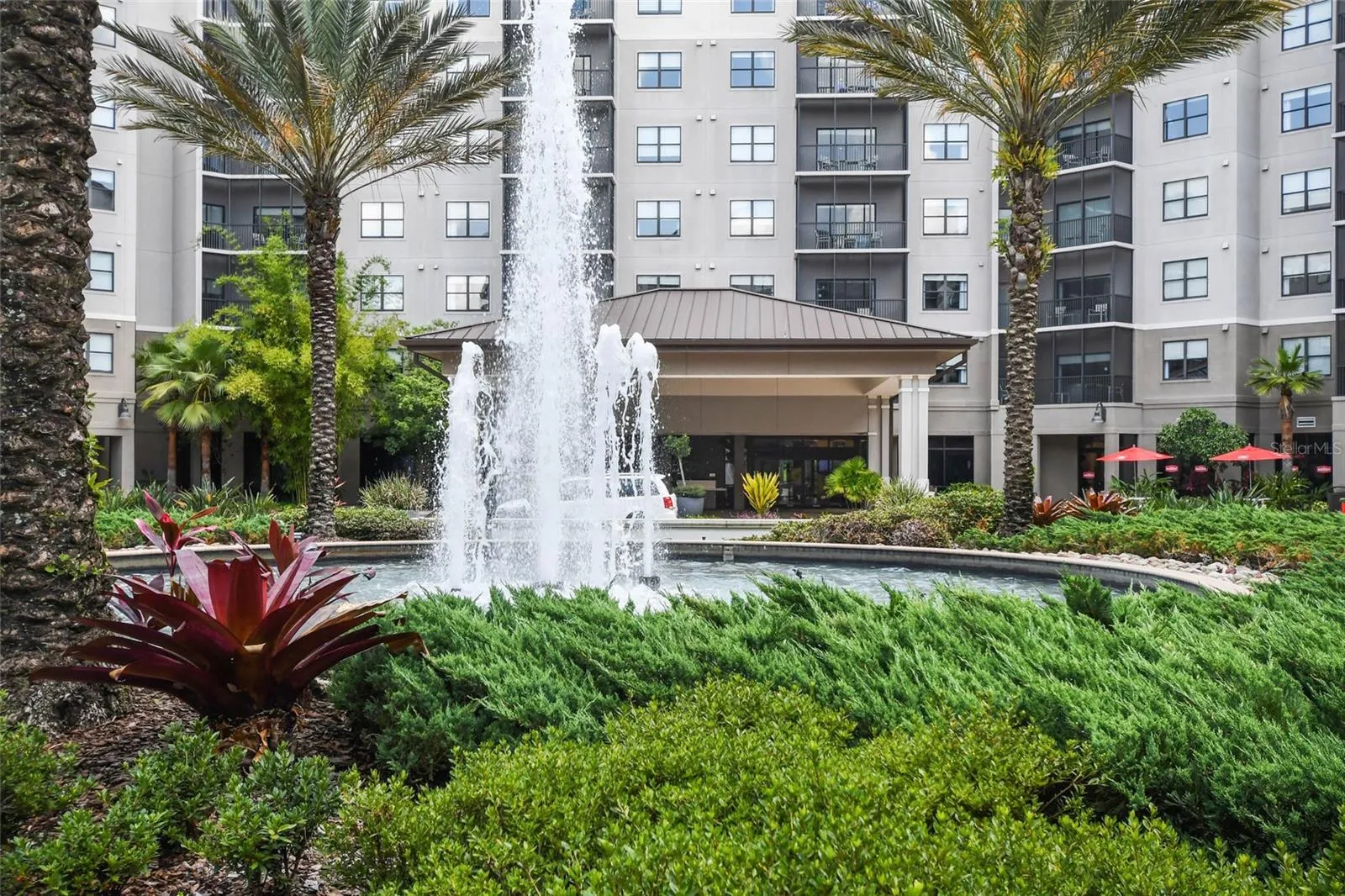 Courtyard Entry Fountain