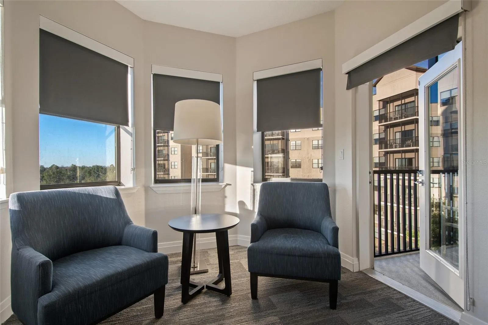 Cozy sitting area in Primary Suite